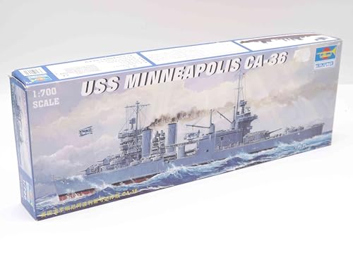 Trumpeter 1/700 USS Minneapolis CA36 Heavy Cruiser 1942 Model Kit