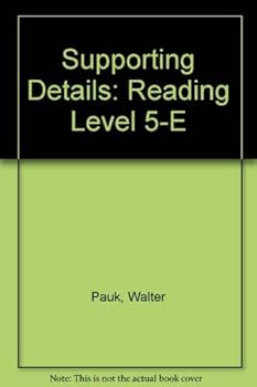 Paperback Supporting Details: Reading Level 5-E Book