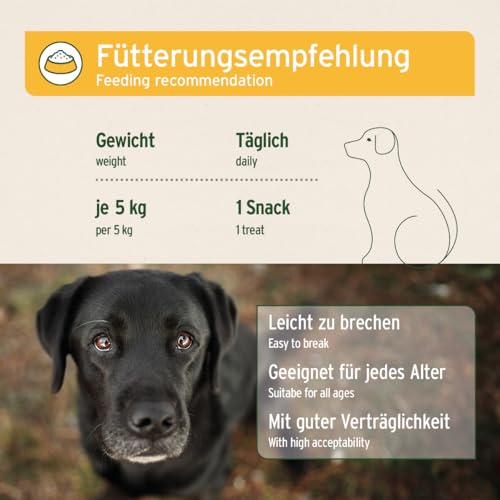 AniForte Magen & Darm Snack für Hunde 300g - Verdauungssnacks mit Probiotika, Heilmoor, fördert Darmregulierung & Verdauung, verbessert die Kotbeschaffenheit, getreidefrei, ohne Zucker