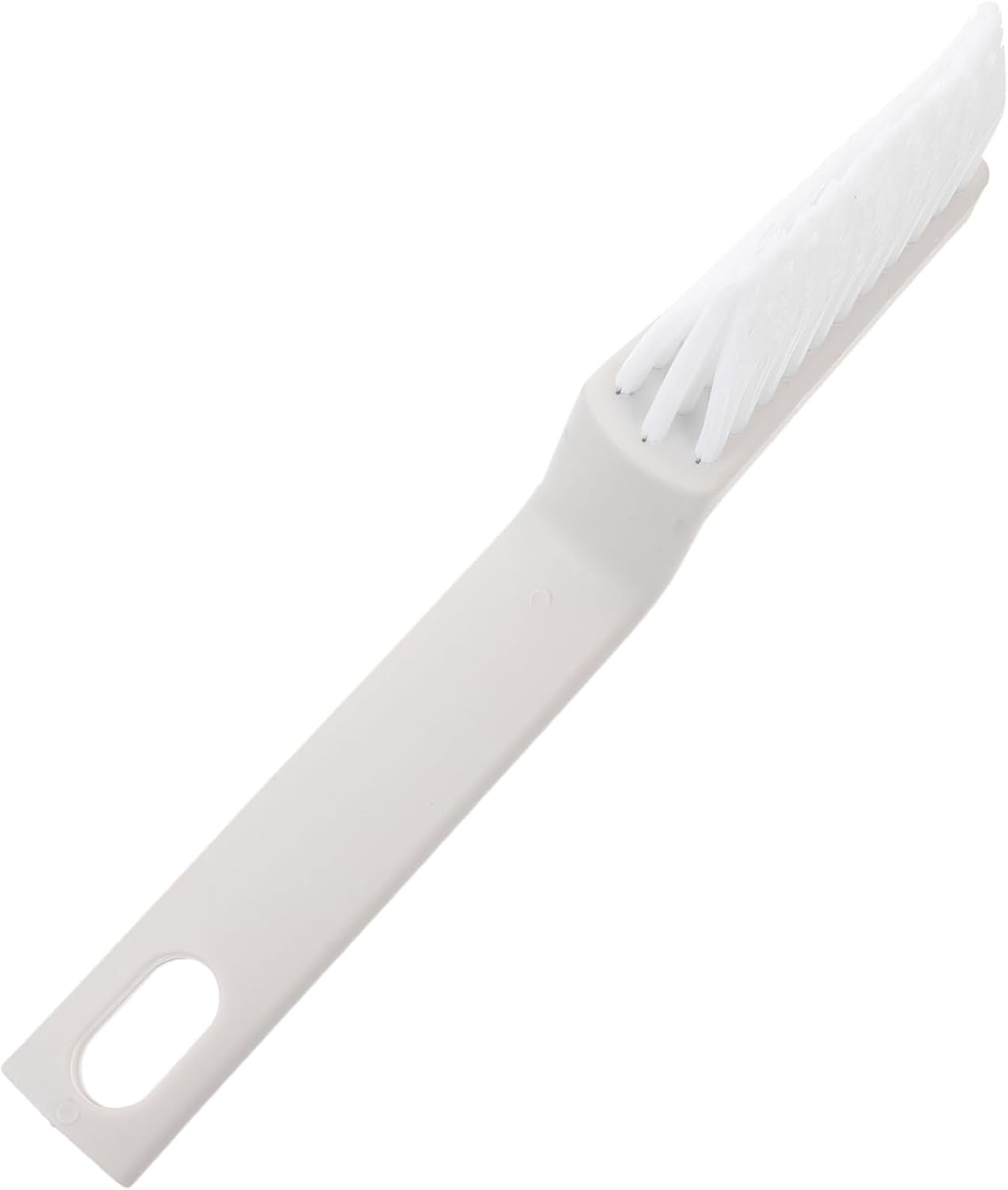 2pcs Grout Brush for Tile Floors, White PP Crevice Cleaner Xmas
