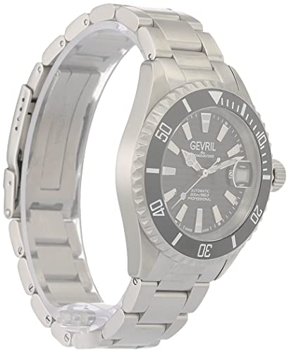Gevril Men's Chamber Swiss Automatic, 316L Stainless Steel Bracelet Watch4