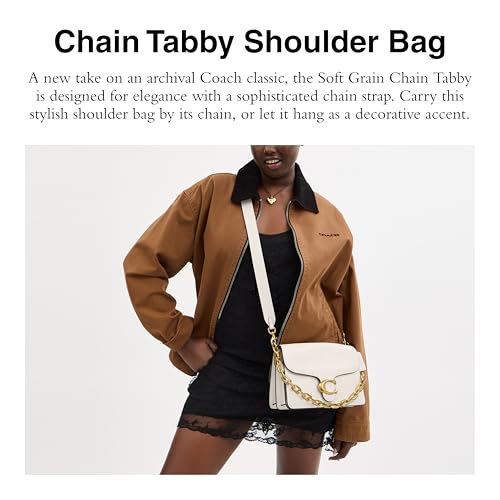 Image of COACH Chain Tabby Shoulder Bag