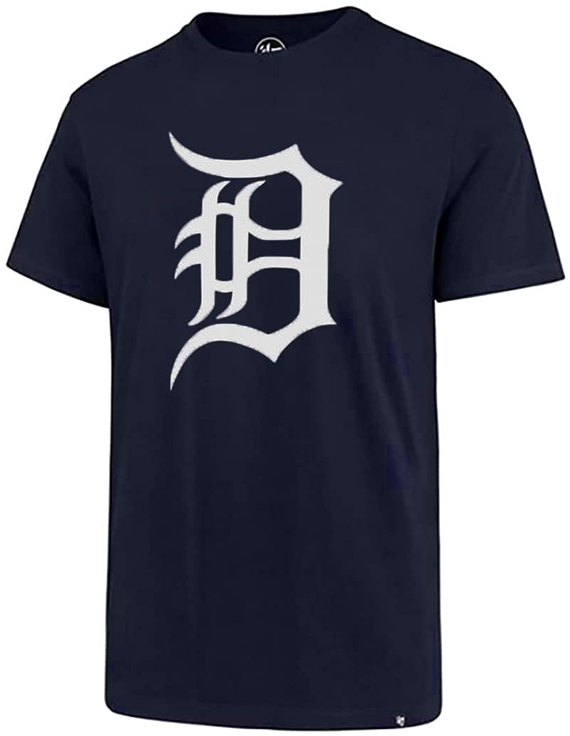 MLB Men's Distressed Imprint Match Team Color Primary Logo Word Mark T-Shirt