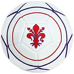 BLU RITMO Balón de fútbol para adultos niño y niño. Bola de fútbol grande para partidos y entrenamientos. Balón púrpura blanco rojo con red antirotura. Tamaño 5 (Lijo) 4 BLU RITMO Balón de fútbol para adulto niño y niño. Pelota de fútbol grande para partidos y entrenamientos. Balón Púrpura Blanco Rojo. Con malla antirrotura. Talla 5 (Lirio)