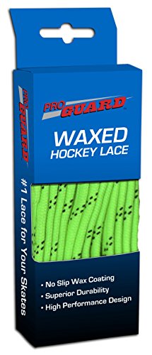 Proguard Waxed Laces/Boxed, Neon Green, 120"