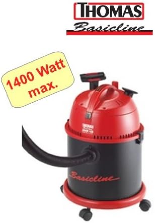 Thomas JUNIOR 1420 1400W Negro, Rojo - Aspiradora (1400 W, Bolsa para el  polvo, Negro, Rojo, 4 m, 6,2 kg, 370 mm) : Amazon.es: Hogar y cocina
