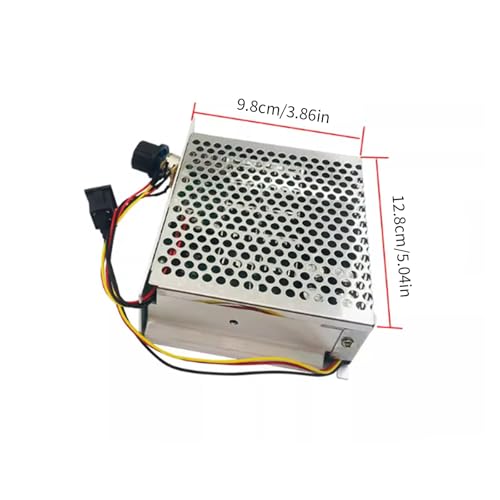 Controlador de velocidad con pantalla digital 60A y rango 10-55V para control reversible PWM 3