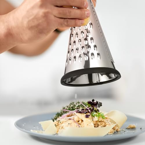 Rallador de queso cónico de acero inoxidable con mango miniatura 7