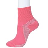 [Goldwin] ゴールドウイン C3fit Arch Support Quarter Socks ユニセックス PARADISE PINK 4