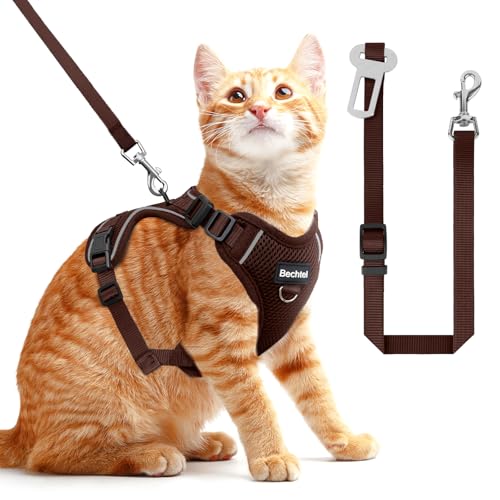 Escape Proof Cat Harness Brown