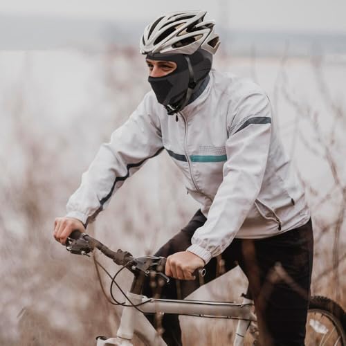Image of Balaclava Face Mask, Ski Mask for Men Women, Balaclava Face Mask, Black Ski Mask, Motorcycle Face Mask, Neck Gaiters for Men, UV Protector Motorcycle Ski Scarf
