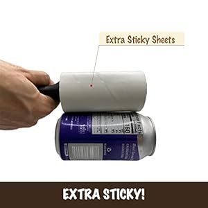 Lint Rollers for Pet Hair, Lint Remover Clothes Garment Sticky, Dog Hair Remover Cat Hair, Animal Hair, Pet Fur, Dust Cleaner Lint Brush 360 Sheets