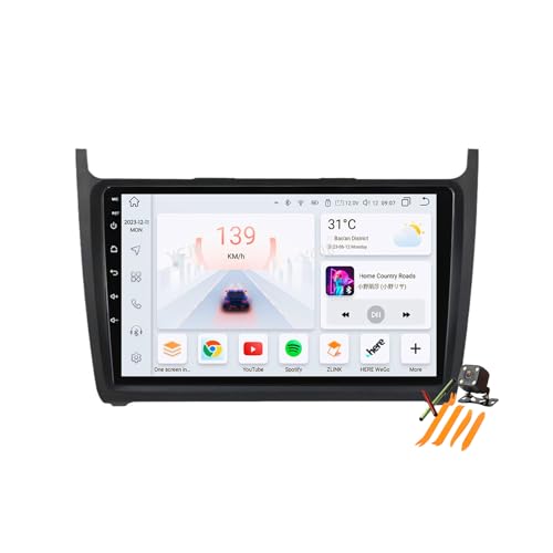 Cartablet GPS Android 13 pour Polo 5 Sedan trajets en famille
