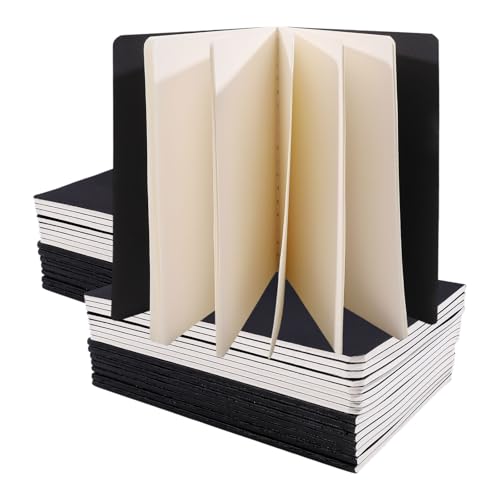 Notebook A5 negro de papel grueso y tapas duraderas para una escritura ejecutiva de alta calidad