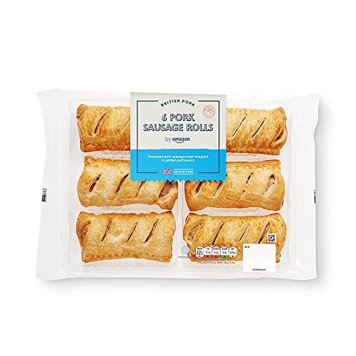 by Amazon 6 Pork Sausage Rolls 360g