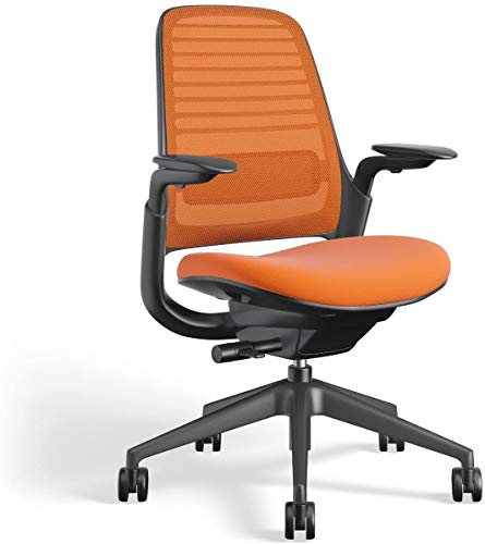 Image of Steelcase Series 1 Work Office Chair - Tangerine