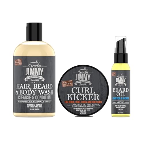 Uncle Jimmy Curl Hair Kit - Regimen