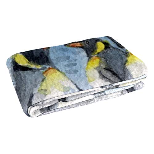 Couverture pingouin chaude de qualité supérieure pour lit douillet