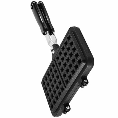 OHPHCALL Molde para Gofres para Horno Doméstico Molde para Hornear Pasteles Reutilizable Herramienta para Hacer Gofres Creativa Apto para Horno de Gas Diseño Fino y Textura Clara