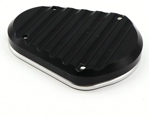 Miniatura 3 de Soporte lateral de pie de motocicleta Placa de soporte ampliador Placa de ampliación Soporte lateral CNC Almohadilla para Benelli TRK 502 TRK502