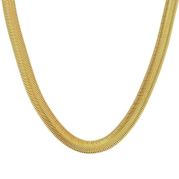 meenaz chain for men combo gold Chain for men stylish chain for boys mens necklace for men Stainless steel chains Locket Pendant anti tarnish necklace accessories neck chain snake boys chain 555-picture-16