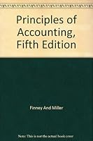 Principles of Accounting, Fifth Edition B00416LFX0 Book Cover