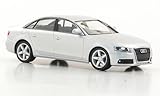 Bauart : Fertigmodell Audi A4, silber, Modellauto, Fertigmodell, Herpa 1:87