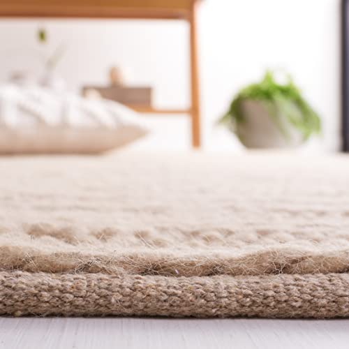 Tapete beige SAFAVIEH Natura Collection 8x10 artesanal miniatura 3