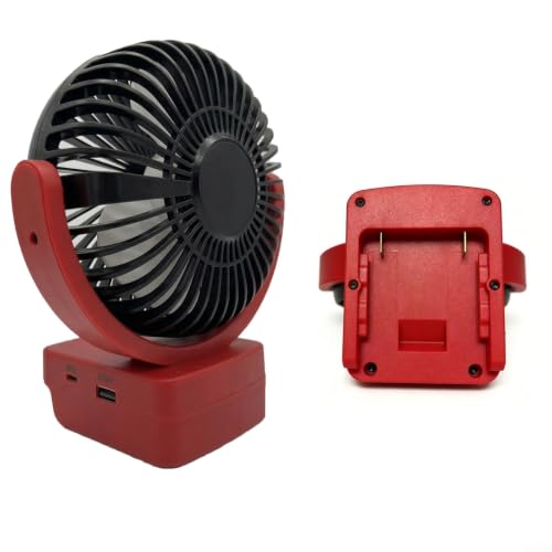 Niceminiwall für akku Ventilator für Bosch 18V BAT622 3 Stufen für akku