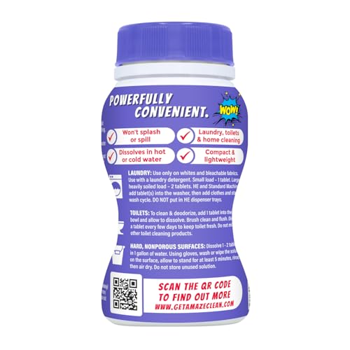 Image of AMAZE Ultra Concentrated Bleach Tablets - Lavender Scent [32 tablets]