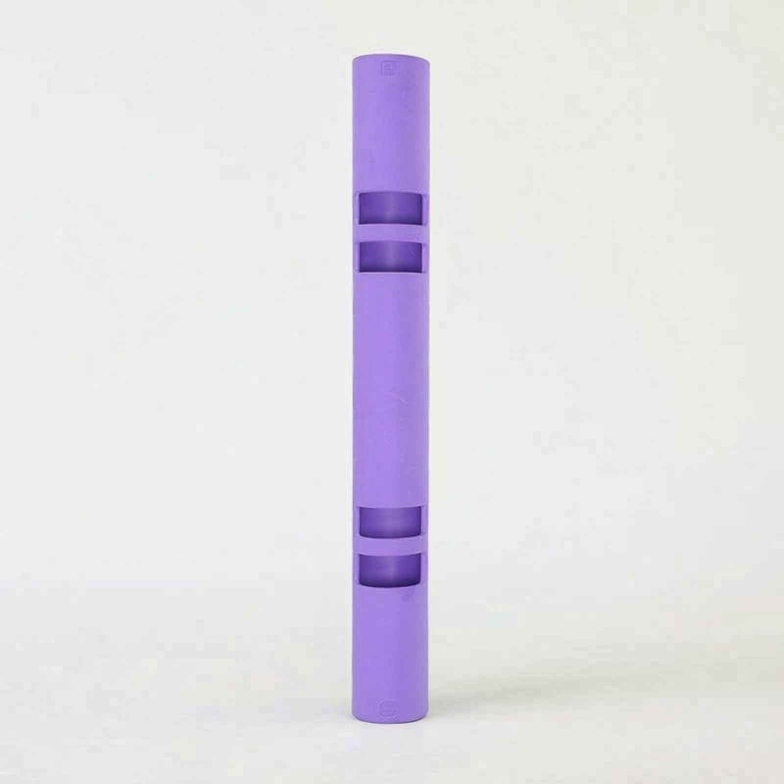 LOVIVER Tubo Palestra Attrezzo Fitness Cilindro Esercizi Barra con Maniglie Texture Antiscivolo in Gomma Naturale Adatto per Atleti Appassionati Fitness, Blu, 8KG