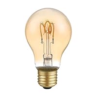 NCC-Licht – NCC-Licht LED Spiral Filament Rustika Leuchtmittel gold gelü
