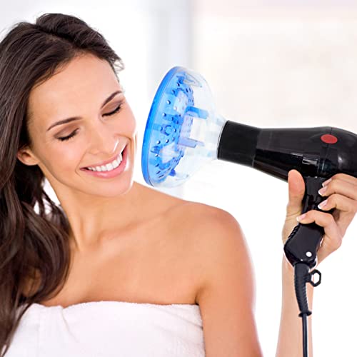 LALAFINA Difusor de cabeça secador acessório de salão para casa curta longo adaptável encaracolado p