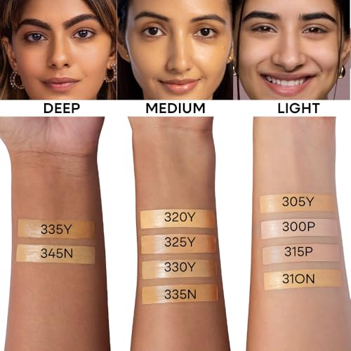 Image of Nykaa Superlight Serum Matte Filter Finish Skin Tint Foundation - 315P (30ml)