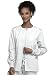 Cherokee Workwear scrub Warm Up Jacket for Women, White, Small