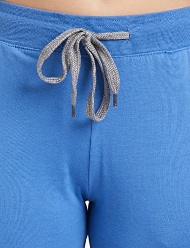 Image of Amazon Brand - Symbol Women's Relaxed Fit Cotton, Polyester Track Pant (SB-AW21TR-701 Blue XS Blue Xs)