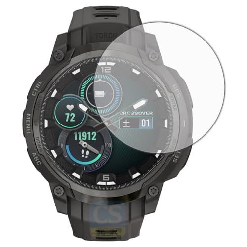 PDAH[ GARMIN Instinct Crossover AMOLED/Tactical Ή Crystal Shield ی tB  {