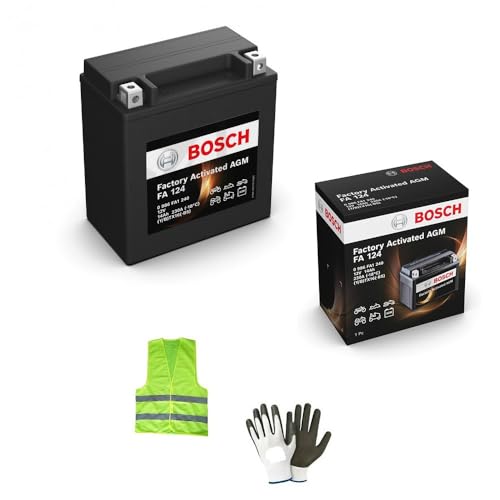 Batterie YTX16-BS Gel Bosch FA124 idéale pour vos grands road trips