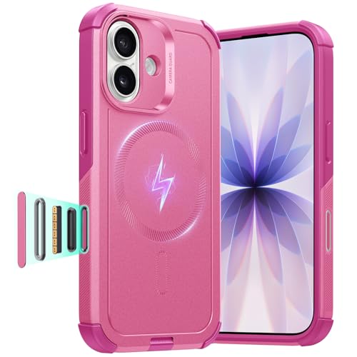 Image of ESR for iPhone 17 Case, for MagSafe, Rugged, Rosy Pink