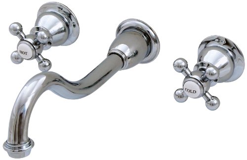 Water Creation F4-0001-01-BX Elegant Spout Wall Mount Vessel/Lavatory Faucet