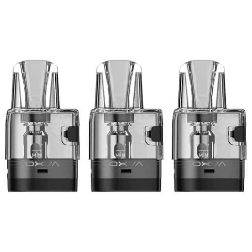 Genuine Oxva Oneo Pod - 3 Pack, Side Filling System, Pod Connection Magnetic, Pod Construction PCTG, 2ML Cartridge No Nicotine, (0.8 OHM)