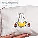 The Crème Shop x Miffy Perfect Travel Makeup Bag, Cute Zipper Pouch, Spacious, Durable, Lightweight Cosmetic Organizer, Official Miffy Design, With Hang Tag & Printed Label