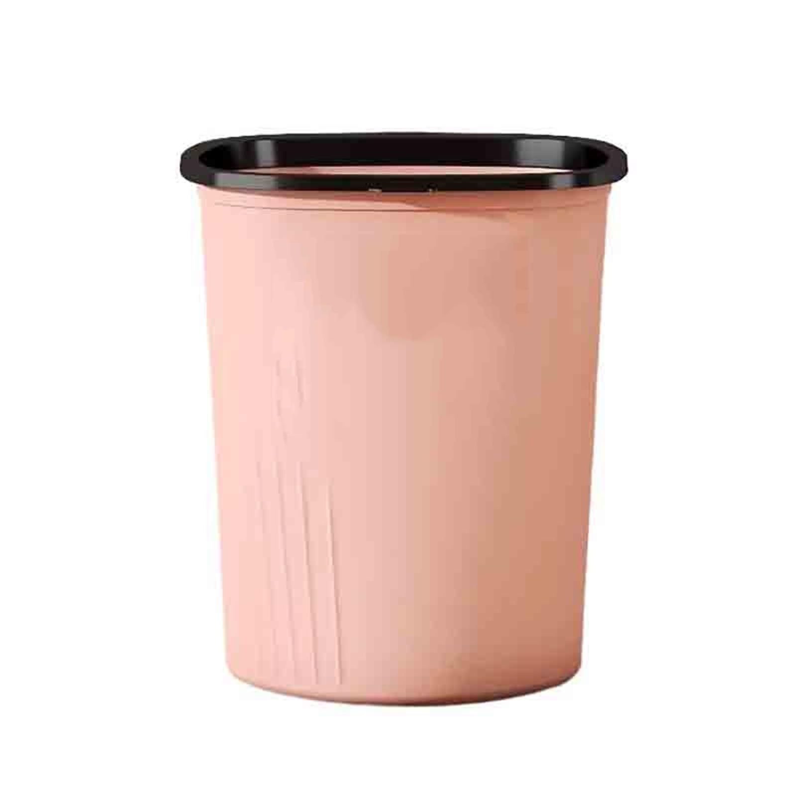 Garbage Bin garbage bin for household living room(Pink,Large)