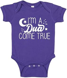 I'm A Dua Come True Muslim Baby Bodysuit One Piece or Toddler Shirt First Ramadan Eid Mubarak Newborn Baby Gift