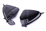 Bestem CBHO-CB1K-SPNL Black Carbon Fiber Lower Side Panels for Honda CB1000R 2008-2013