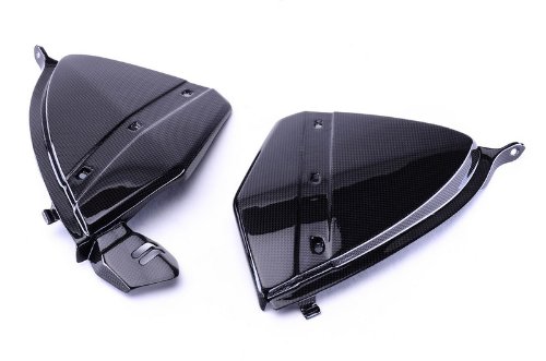 Bestem CBHO-CB1K-SPNL Black Carbon Fiber Lower Side Panels for Honda CB1000R 2008-2013