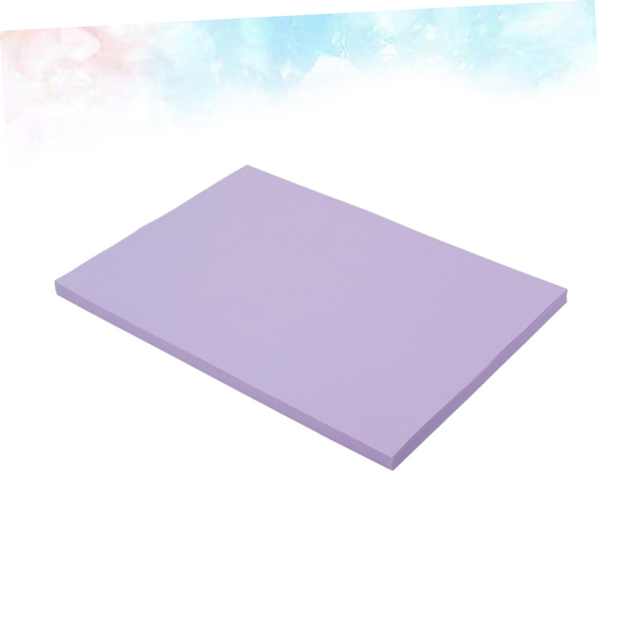 Uonlytech 2packungen Farbpapier Bedruckbares Papier in Packung Schreibwaren Für Schule Und Büro Faltbares Papier Zum Diy