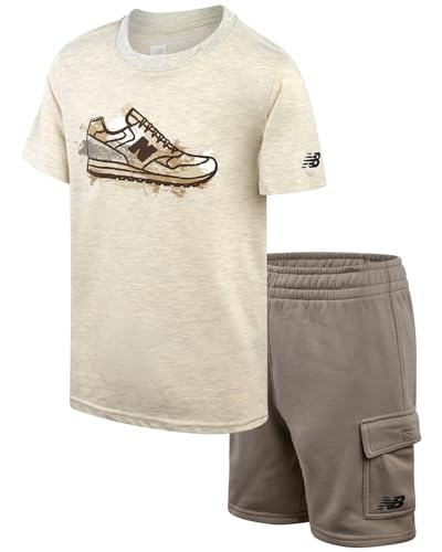 Catálogo para Comprar On-line Ropa de Running para Niño Top 10. 41 New Balance Conjunto De 2 Piezas De Pantalones Cortos Deportivos Para Niño: Camiseta De Manga Corta De Alto Rendimiento Y Pantalones Cortos Deportivos Cargo De Polar (Tallas: 12),...