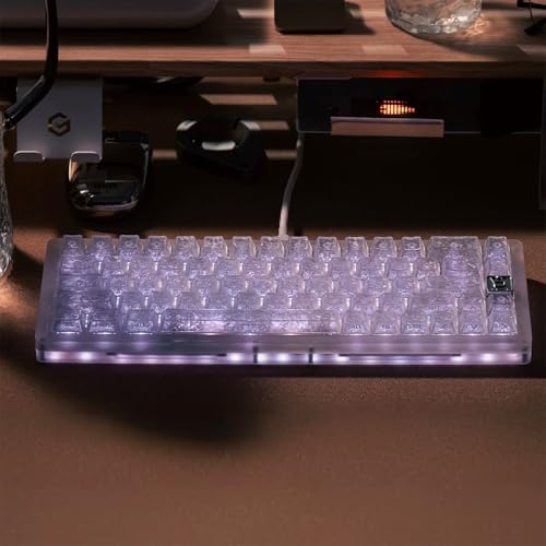 Teclas de carbono forjado transparentes para interruptores Cherry 6