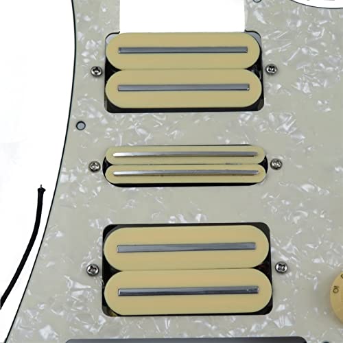 Pickuations De Guitare Pickguard Pré-programmées Humbucker Pickups Alnico 5 Hsh 4c Ensemble De Coupe À Push-Tire du… - Les Beatles, Paul McCartney, John Lennon, RIngo Starr, George Harrison Pickuations De Guitare Pickguard Pré-programmées Humbucker Pickups Alnico 5 Hsh 4c Ensemble De Coupe À Push-Tire du… – Image 3